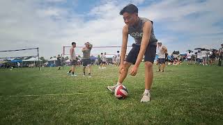 GMB vs Rockstar 1st Set Quarter semi 2024 Wausau Hmong Festival Volleyball Tournament [upl. by Deidre865]