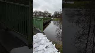 Hunte Hochwasser in AstrupHatten 25122023 [upl. by Erikson]