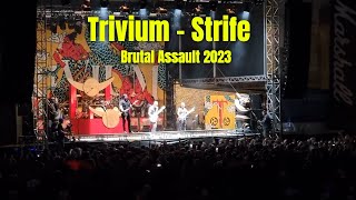 Trivium Strife Live at Brutal Assault 2023 [upl. by Euv274]