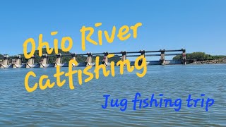 Ohio River Catfishing at Cannelton Dam youtubevideo fishing jugfishing [upl. by Divd]