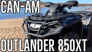 2024 CANAM Outlander 850 XT Top 10 Pros and Cons [upl. by Althea]