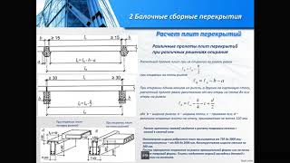 тема Расчет железобетонных конструкции сборных перекрытий [upl. by Dorian]