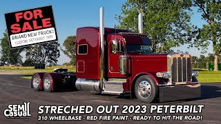 Custom Peterbilt  310 wheelbase  600 HP Cummins [upl. by Brittain956]