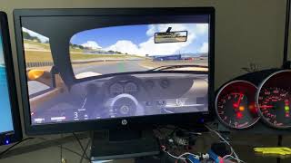 Arduino controlled OBD2CANBUS cluster with Assetto Corsa [upl. by Walker]