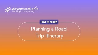 Planning a Road Trip Itinerary [upl. by Heidy]