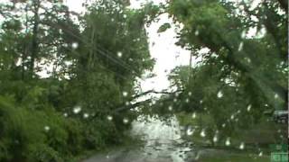 Hixson TN Tornado Damage Ely Road Delashmitt Road area Chattanooga Tornado [upl. by Maitland]