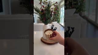 Elegant Christmas Centerpiece for your Home christmas christmas2024 christmasdecor christmaseve [upl. by Dat]