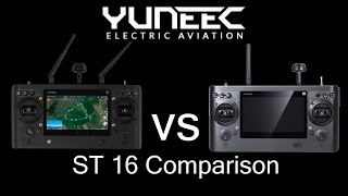 Yuneec ST16 Remote Control Comparison Part 1 [upl. by Orose]