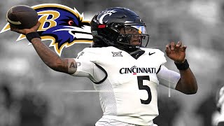 Emory Jones Highlights 🔥  Welcome to the Baltimore Ravens [upl. by Ybbed]