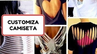 CUSTOMIZA TUS CAMISETAS  REMERAS [upl. by Sybyl]