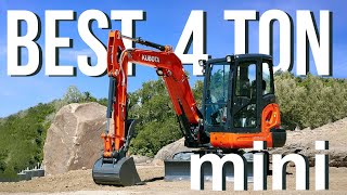 Best 4 Ton Mini Excavator in 2022 [upl. by Lise]