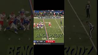 The bills shocked the chiefs nfl buffalobills fypシ゚ americanfootball nRitzCrackersOnTop [upl. by Neirad630]