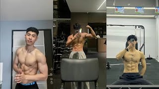 DOUYIN HOT BOY part 26 chineseboy douyin sixpack douyinchina sixpackabs aesthetic [upl. by Oesile]