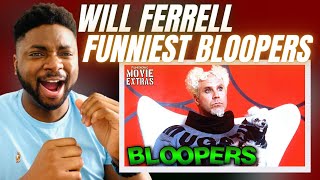 🇬🇧BRIT Reacts To WILL FERRELL  HILARIOUS MOMENTS amp BLOOPERS [upl. by Hughett]