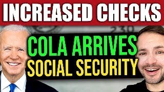 First INCREASED Checks Arriving for Social Security COLA 2024 [upl. by Zebulen]