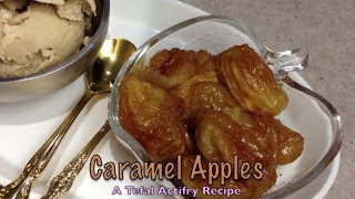 Caramel Apples Tefal Actifry Recipe cheekyricho recipe [upl. by Nylleoj63]