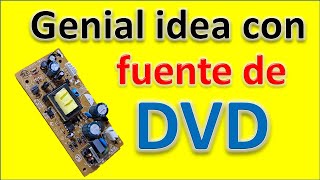 no botes tu FUENTE DE DVD en desuso sin antes de ver este video [upl. by Skye]