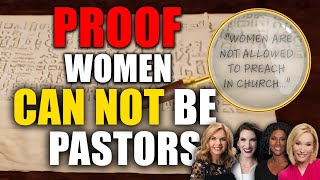 PROOF Women CANT be pastors or preach IN CHURCH  Christian Reaction [upl. by Eiramaliehs]