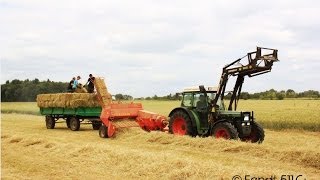 Heuernte 2014 mit Fendt Farmer 280 S und Welger AP 53 [upl. by Papageno]