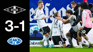 Deilig seier mot Molde  Rosenborg  Molde 31 Highlights [upl. by Sidnarb]