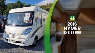 2016 Hymer Exsis I588 [upl. by Suivatra]