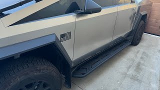 Tesla Cybertruck Running Boards [upl. by Ensoll]