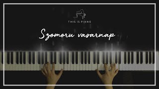 Rezső Seress  Szomorú vasárnap Gloomy Sunday  피아노 커버 [upl. by Vergos]