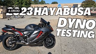 First 2023 Hayabusa On The Dyno with Brocks Exhaust Install [upl. by Anatnom]