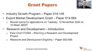 Introduction to Government Grants [upl. by Thera250]