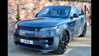 Range Rover Sport new model in Varesine Blue landrover rangerover rangeroversport [upl. by Rehpotsihrc]