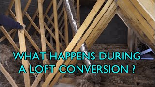 Opening Stages Of A Loft Conversion [upl. by Kania]