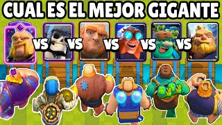 CUAL ES EL MEJOR GIGANTE  OLIMPIADAS de GIGANTES  NUEVO GIGANTE  CLASH ROYALE [upl. by Cozza]