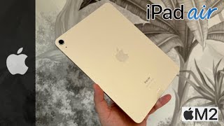 Apple iPad Air 11” chip M2  Unboxing and HandsOn [upl. by Navap]