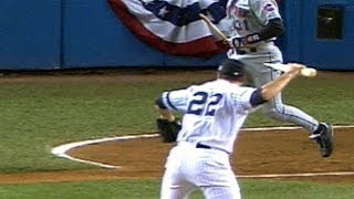 2000WS Gm2 Clemens throws bat in direction of Piazza [upl. by Daj]