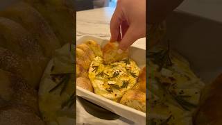 BESTT BUTTER GARLIC BRIE EASY  YUMMY APPETIZER ✨ [upl. by Llenrev]