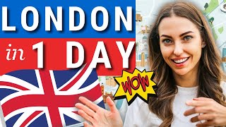 YOU HAVE ONLY 1 DAY IN LONDON First time in London What can you see in 1 day by walk [upl. by Jeana602]