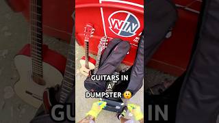 The music store dumpster was loaded with guitars dumpsterdiving guitar music shorts [upl. by Adanar929]