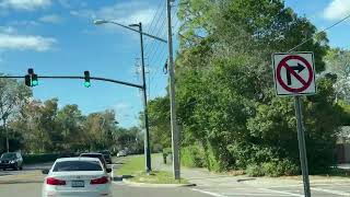 Wekiva Springs Florida Saturday Drive POV ASMR 4K [upl. by Stevy]