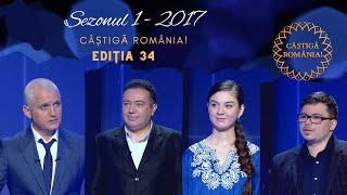 CÂȘTIGĂ ROMÂNIA ED 34 SEZ 1 cu VIRGIL IANȚU [upl. by Fredra]