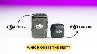 DJI Mic Mini vs DJI Mic 2 Review Is this THE NEW BEST BUDGET wireless microphone [upl. by Vokay]