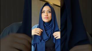 Tutorial for hijab bawal style in Muslim 🥰🥰 [upl. by Amees]