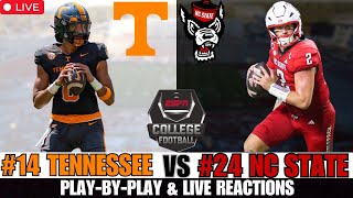 14 Tennessee Vols Vs 24 NC State Wolfpack  Live Stream Reactions [upl. by Eenel]