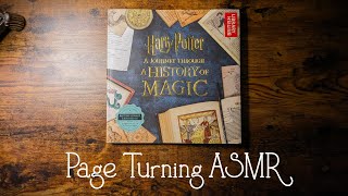 ASMR  Page Turning ASMR  Harry Potter History of Magic  No Talking [upl. by Kristopher686]