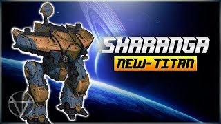 WR 🔥 New Titan SHARANGA – Gameplay  War Robots [upl. by Vtarj]