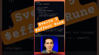 Svelte 5 effect Rune [upl. by Drida]