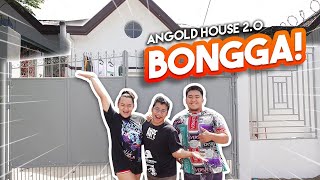 HOUSE TOUR SA BAGONG BAHAY NG ANGOLD NAPAKALAKI [upl. by Armilla]