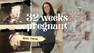 32 Weeks Pregnant with Twins Vlog [upl. by Noda]