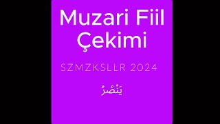 Muzari Fiil Çekimikeşfet müzik arabic learnarabic [upl. by Inahpit]