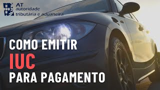 Como emitir IUC para pagamento online Multibanco ou MB WAY  Imposto Único de Circulação [upl. by Fremont256]