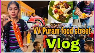 VV Puram food street Bangalore 🤤  with food price 😲 starting from 20 Rs [upl. by Colon]